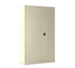 Schrank aus Metall mit Flügeltüren, Monoblock-Modell Metily H 198 x B 90 x T 43 cm