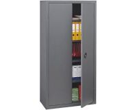 Schrank aus Metall mit Flügeltüren, Monoblock-Modell Metily H 198 x B 90 x T 43 cm