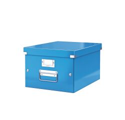 Caja de almacenamiento de cartón Leitz Click & Store Wow Formato M 