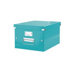 Caja de almacenamiento de cartón Leitz Click & Store Wow Formato M 