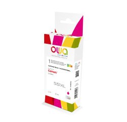 Cartouche Owa Compatible Canon CLI-551 XL couleurs pour imprimante jet d'encre