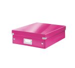 Boîte de rangement carton Leitz Click&Store Wow avec séparateurs H 10,5 x L 27,8 x P 36,8 cm couleur