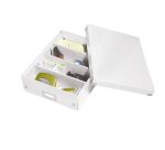 Boîte de rangement carton Leitz Click&Store Wow avec séparateurs H 10,5 x L 27,8 x P 36,8 cm couleur
