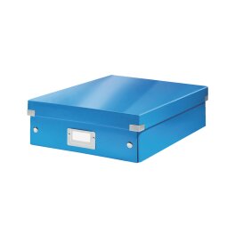 Boîte de rangement carton Leitz Click&Store Wow avec séparateurs H 10,5 x L 27,8 x P 36,8 cm couleur