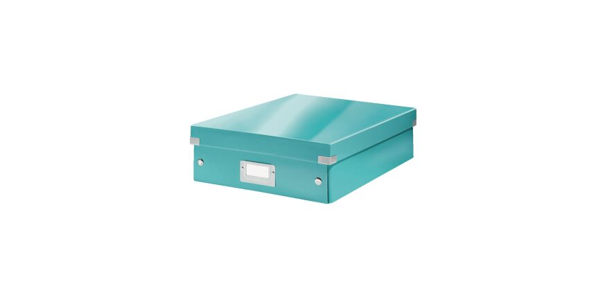 Boîte de rangement carton Leitz Click&Store Wow avec séparateurs H 10,5 x L 27,8 x P 36,8 cm couleur