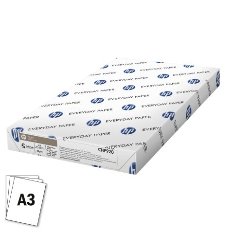 Papier A3 blanc 80 g HP Copy - Ramette de 500 feuilles