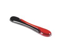 Reposamuñecas ergonómico para teclado Kensington, color negro y rojo