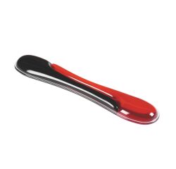 Reposamuñecas ergonómico para teclado Kensington, color negro y rojo