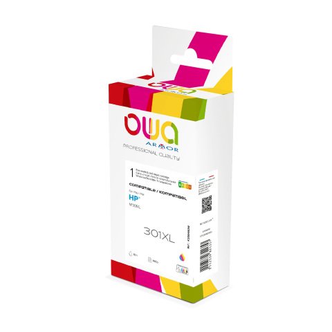 Cartucho Owa compatible con HP CH564EE colores