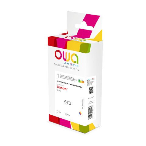 Cartucho Owa compatible con Canon CL513 colores