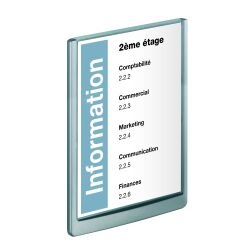 Door and wall signs A4 Click Sign grey