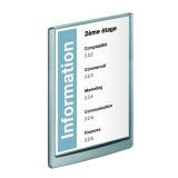 Plaque de porte Clicksign A4.