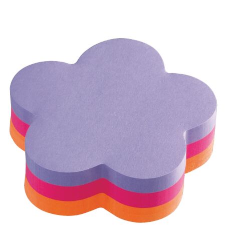 Blocs cubes fantaisie fleur Post-it- bloc de 225 feuilles