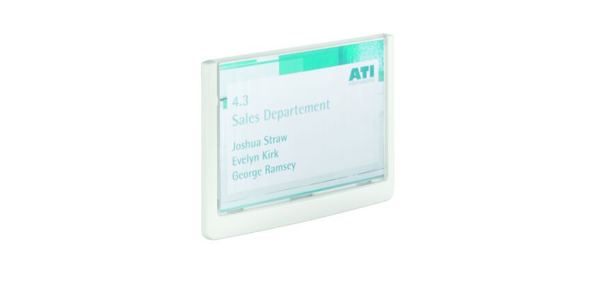 Plaque murale 13 x 17 cm Click Sign Durable