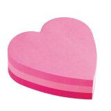 Blocs cubes fantaisie coeur Post-it - bloc de 225 feuilles