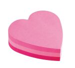 Blocs cubes fantaisie coeur Post-it - bloc de 225 feuilles