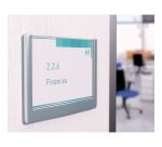 Plaque de porte Click Sign A5