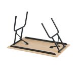 Tables pliantes plateau hêtre L 120 x P 80 cm - Rico