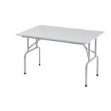 Tables pliantes plateau gris clair L 120 x P 80 cm - Rico