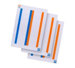 Tiras identificadoras para visores de 85 mm