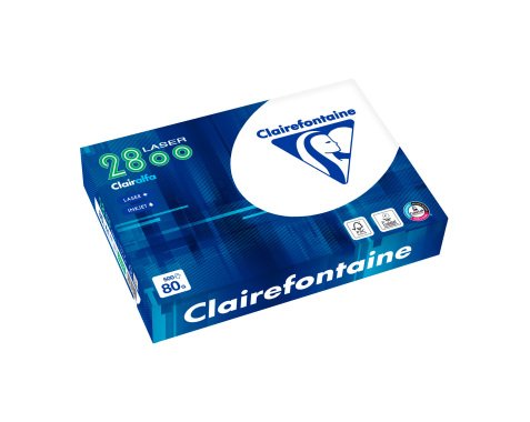 CLAIRFONTAINE Lot 3 Ramettes Papier A4 80g - 1500 Feuilles Blanc FSC® - Papier Imprimante Qualité Supérieure