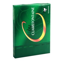 Papel A4 marfil 100 g Vergé "C" de Clairefontaine - Paquete de 250 hojas