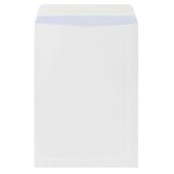 Box of 250 administrative sleeves in white kraft 229 x 324 mm without window self-adhesive with protection strip