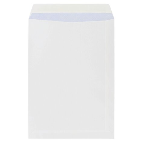 Pochettes admin kraft blanc 229x324 mm gamme budget SF bande protectrice - Boîte de 250