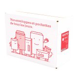 Pochettes administratives - enveloppes - Kraft blanc 229x324 mm budget .
