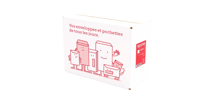 Pochettes administratives - enveloppes - Kraft blanc 229x324 mm budget .