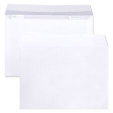 Enveloppe 162 x 229 mm Clairalfa Clairefontaine 90 g sans fenêtre blanche - Boîte de 250