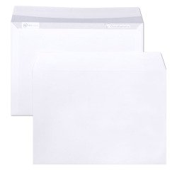 Enveloppe Clairalfa Clairefontaine 90 g/m² blanche - Boîte de 250