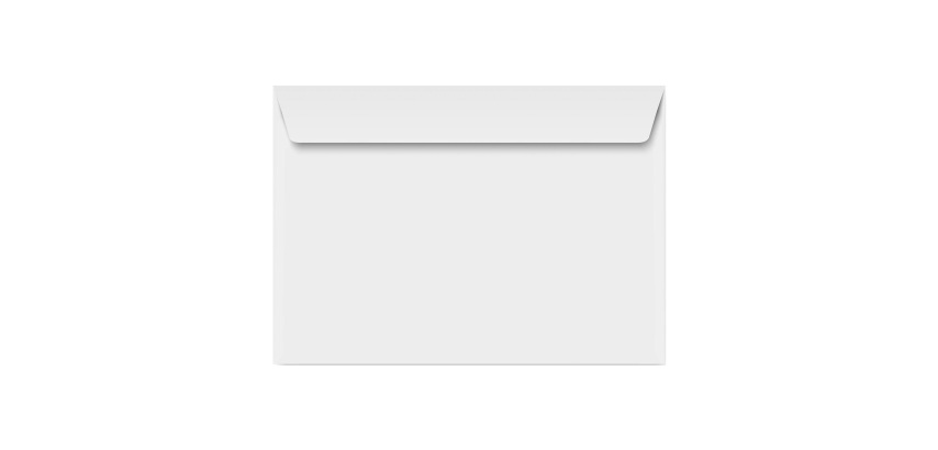 Witte Clairalfa Clairefontaine envelop 90 g/m² - Doos van 250