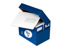 Clairalfa, box of 250 envelopes, 162 x 229 mm, with window