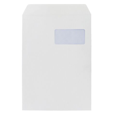 Administrative envelopes 229 X 324 self-adhesive with window Budget - Box of 250