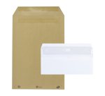 Pack 500 Umschläge 80 g von Bruneau + 500 Hüllen 90 g, darunter 250 GRATIS