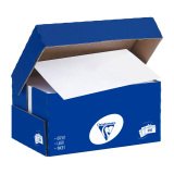 Enveloppe 110 x 220 mm Clairalfa Clairefontaine 90 g sans fenêtre blanche - Boîte de 250