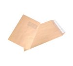 Pochettes administratives kraft brun avec fenêtre gamme budget