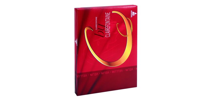 Papier Vélin A4 blanc 100 g 'C' by Clairefontaine - Ramette de 250 feuilles
