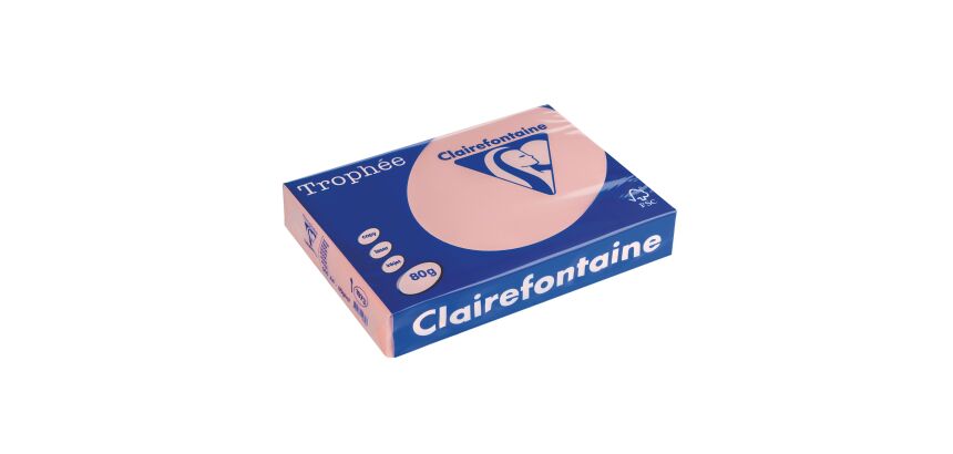 Papel Clairefontaine Throphée Colores A4 80 g Paquete de 500 hojas