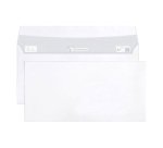 Sobre 110 x 220 mm Clairalfa Clairefontaine 90 g sin ventana blanca - Caja de 250