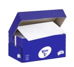 Enveloppe Clairefontaine blanche 110 x 220 mm - format DL - sans fenêtre - Boîte de 250