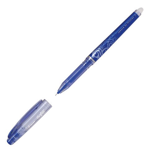 Bolígrafo roller Pilot FriXion Point borrable con capuchón azul