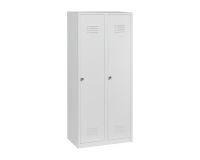 Vestiaire Budget 2 colonnes monobloc industrie salissante