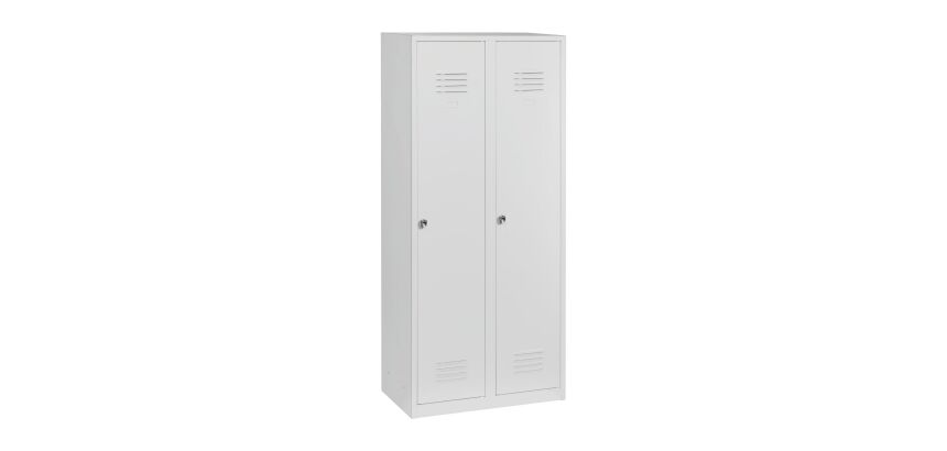 Vestiaire Budget 2 colonnes monobloc industrie salissante