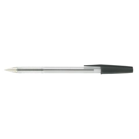 Bolígrafo Budget tinta aceite con capuchón Negro