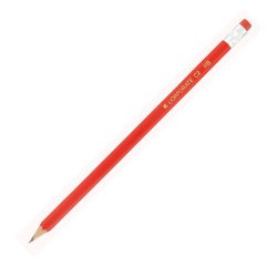 Paper pencil graphite HB gum Budget