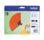 Brother LC129XL, pack de cartouches haute capacité de 4 couleurs pour imprimante jet d'encre