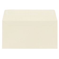 Enveloppe 110 x 220 mm Pollen Clairefontaine 120 g sans fenêtre de couleurs - Paquet de 20