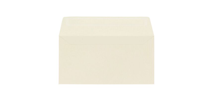 Enveloppe 110 x 220 mm Pollen Clairefontaine 120 g sans fenêtre de couleurs - Paquet de 20